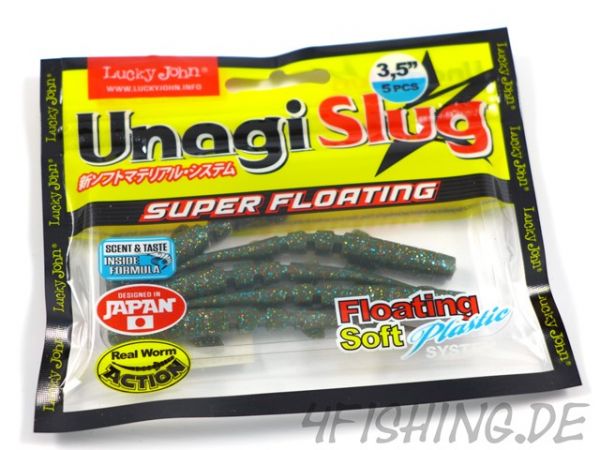 Lucky John Pro Series: Unagi Slug in 3,5" - SUPER FLOATING & SUPER BEWEGLICH!!!