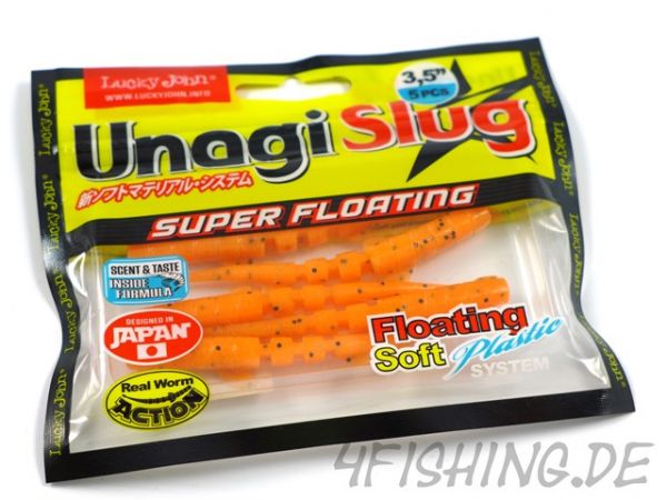 Lucky John Pro Series: Unagi Slug in 3,5" - SUPER FLOATING & SUPER BEWEGLICH!!!