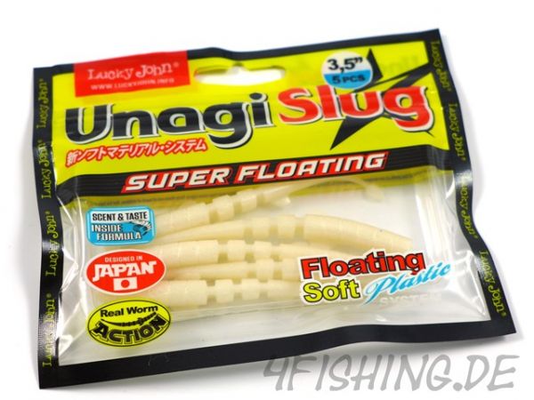 Lucky John Pro Series: Unagi Slug in 3,5" - SUPER FLOATING & SUPER BEWEGLICH!!!