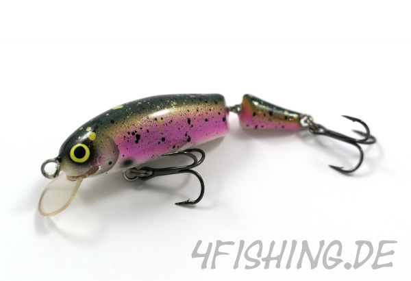 Monarch Dok Ferox-Jointed - top Forellenwobbler in Steelhead