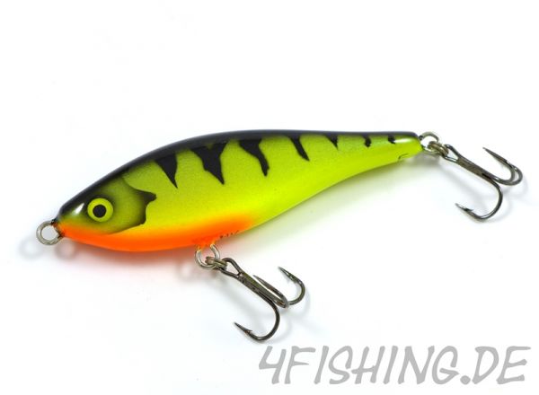 Der HECHTKILLER WERNIE II (UV-aktive Vers.), der perfekte Jerkbait von MONARCH DOK (HANDMADE)