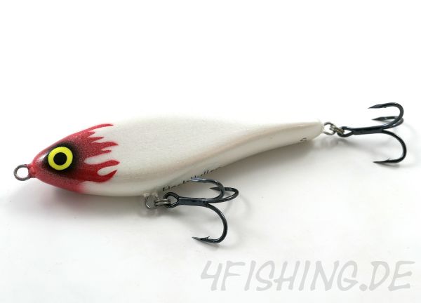 Der HECHTKILLER RED HEAD I, der perfekte Jerkbait aus dem Hause MONARCH DOK (HANDMADE)