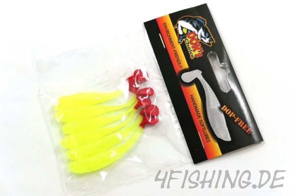 Der TROUTY SHAD von MONARCH DOK in 6 cm, der Ultralightgummi, der fängt!!! Verschiedene Farben!!!