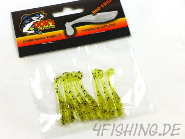 Der TROUTY SHAD von MONARCH DOK in 4,5 cm, der Ultralightzwerg. der fängt!!! Verschiedene Farben!!!