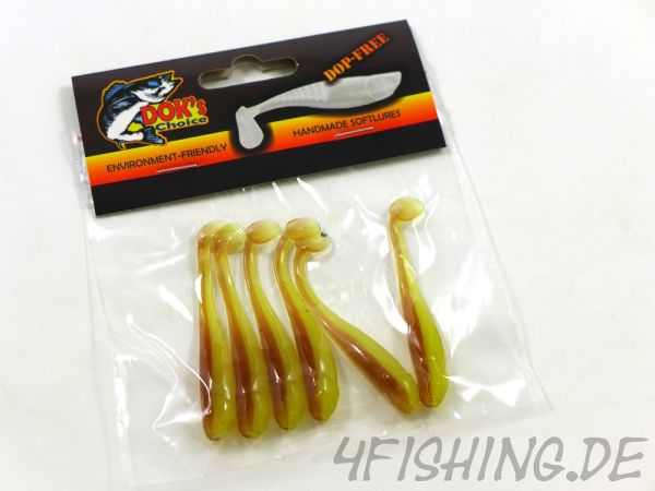 Der TROUTY SHAD von MONARCH DOK in 6 cm, der Ultralightgummi, der fängt!!! Verschiedene Farben!!!