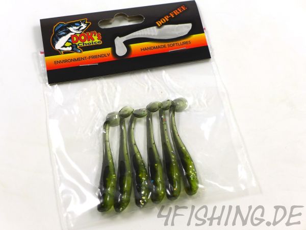 Der TROUTY SHAD von MONARCH DOK in 6 cm, der Ultralightgummi, der fängt!!! Verschiedene Farben!!!