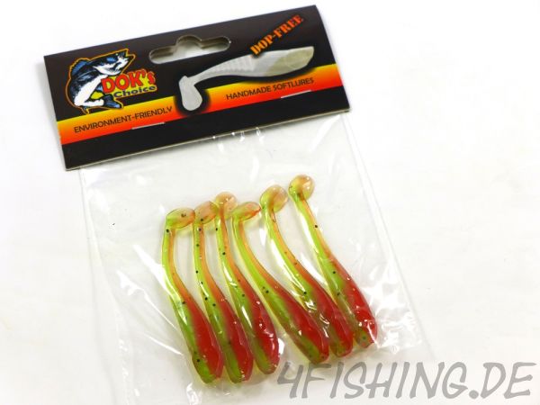 Der TROUTY SHAD von MONARCH DOK in 6 cm, der Ultralightgummi, der fängt!!! Verschiedene Farben!!!