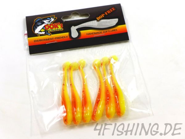 Der TROUTY SHAD von MONARCH DOK in 6 cm, der Ultralightgummi, der fängt!!! Verschiedene Farben!!!