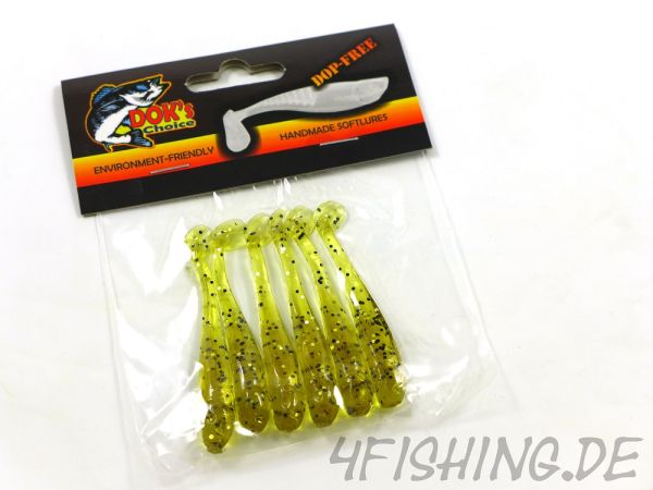 Der TROUTY SHAD von MONARCH DOK in 6 cm, der Ultralightgummi, der fängt!!! Verschiedene Farben!!!