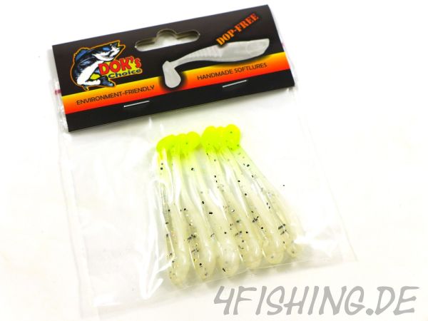 Der TROUTY SHAD von MONARCH DOK in 6 cm, der Ultralightgummi, der fängt!!! Verschiedene Farben!!!