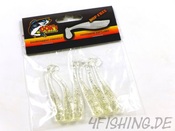 Der TROUTY SHAD von MONARCH DOK in 6 cm, der Ultralightgummi, der fängt!!! Verschiedene Farben!!!