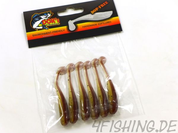 Der TROUTY SHAD von MONARCH DOK in 6 cm, der Ultralightgummi, der fängt!!! Verschiedene Farben!!!