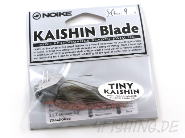 NOIKE TINY KAISHIN Blade (5/16oz) 9 Gramm - der Barschverführer!!!