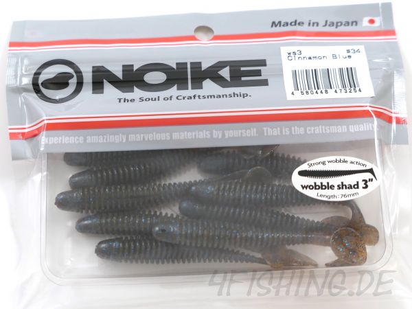 NOIKE Wobble Shad in 3"