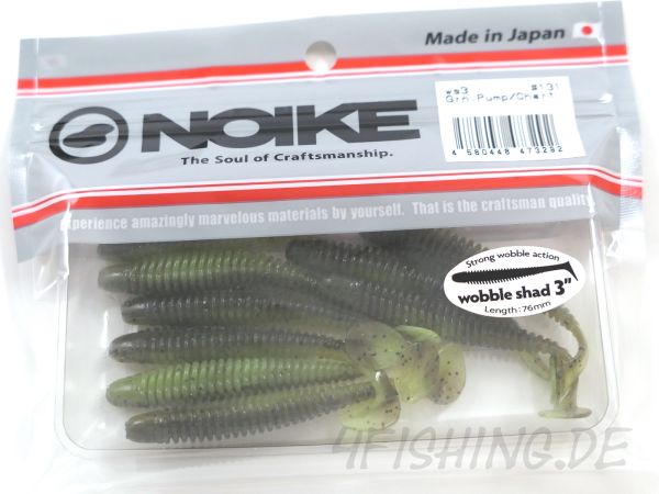 NOIKE Wobble Shad in 3"