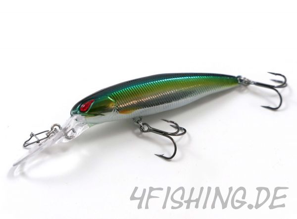 NORIES Laydown Minnow Deep JW in LIGHTNING HASU - der Barschkiller!!!