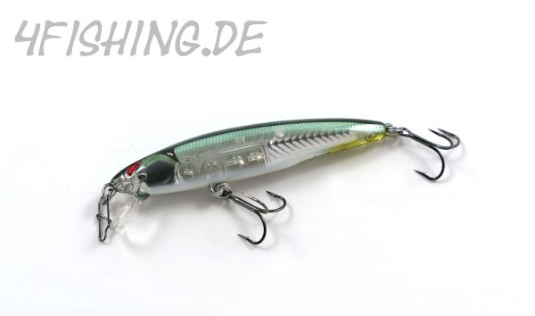 NORIES Laydown Minnow JUST WAKASAGI in BB GRASS WAKASAGI - der Barschkiller!!!