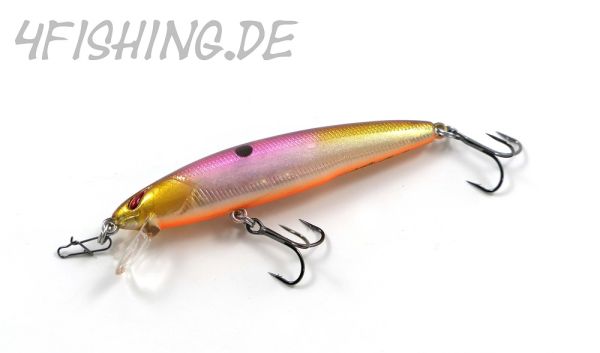 NORIES Laydown Minnow JUST WAKASAGI in TRANSLUCENT PEARL SHAD - der Barschkiller!!!