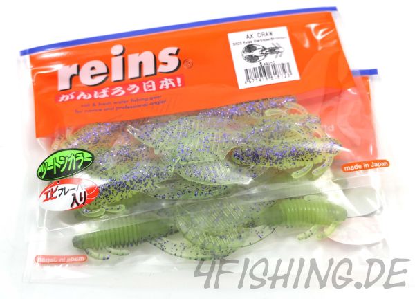 Reins AX CRAW in 3" - der Krebs, gesalzen & aromatisiert