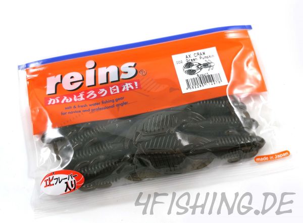 Reins AX CRAW in 3" - der Krebs, gesalzen & aromatisiert