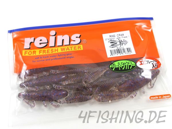 Reins RING CRAW in 3" - der reale Krebs, gesalzen & aromatisiert