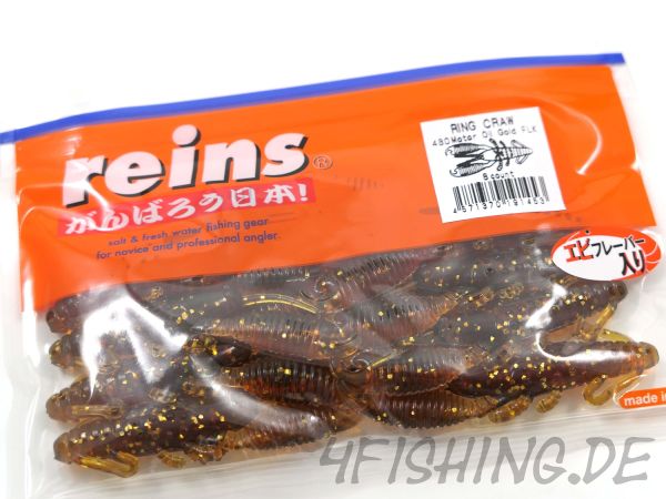 Reins RING CRAW in 3" - der reale Krebs, gesalzen & aromatisiert