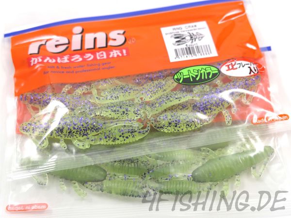 Reins RING CRAW in 3" - der reale Krebs, gesalzen & aromatisiert