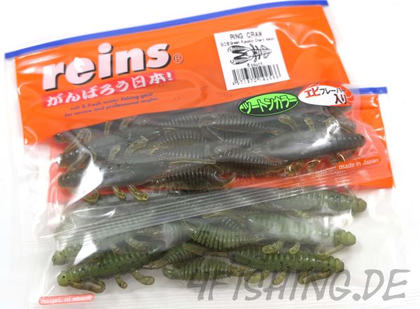 Reins RING CRAW in 3" - der reale Krebs, gesalzen & aromatisiert