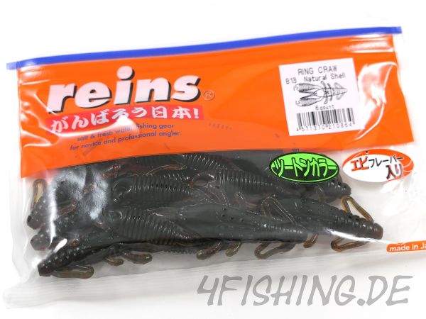 Reins RING CRAW in 3" - der reale Krebs, gesalzen & aromatisiert