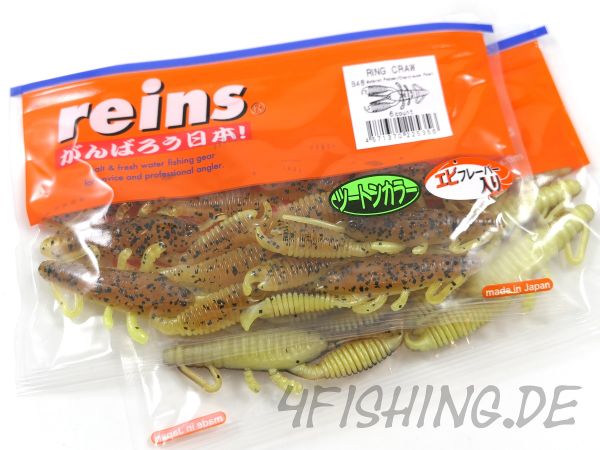 Reins RING CRAW in 3" - der reale Krebs, gesalzen & aromatisiert