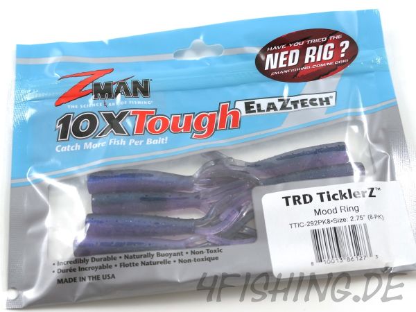 Z-MAN TRD TICKLERZ 2,75" in MOOD RING