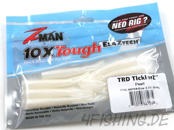 Z-MAN TRD TICKLERZ 2,75" in PEARL