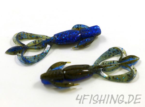 Der Crazy Flapper von KEITECH in 2,8" Farbe OKEECHOBEE CRAW