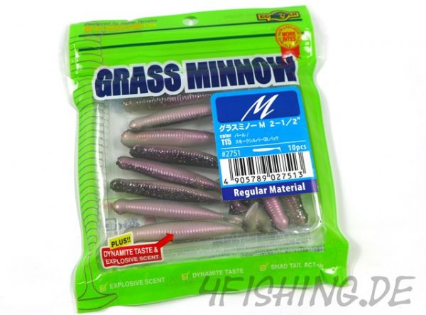 ABVERKAUF: ECOGEAR "GRASSMINNOW M" - Barschkiller!!!