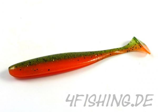 KEITECH Easy Shiner FIRE TIGER in 4" - aromatisierter Topgummi aus Japan