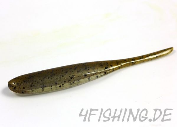 KEITECH Shad Impact GREEN PUMPKIN PP. SHAD in 4"