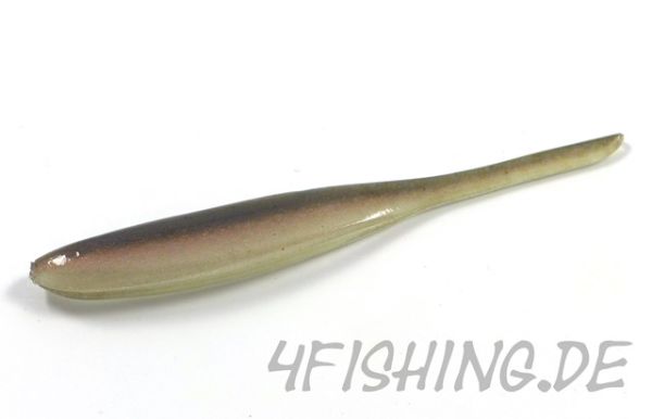 KEITECH Shad Impact PRO BLUE / RED PEARL in 4"