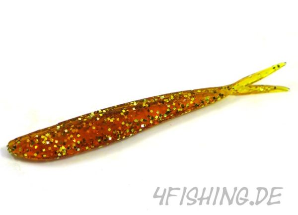 Lunker City Fin-S Fish in 4" MOTOROIL SILVER FLAKE
