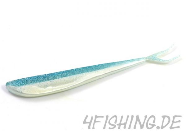 Lunker City Fin-S-Fish in 10" BABY BLUE SHAD der Megavertikalgummi