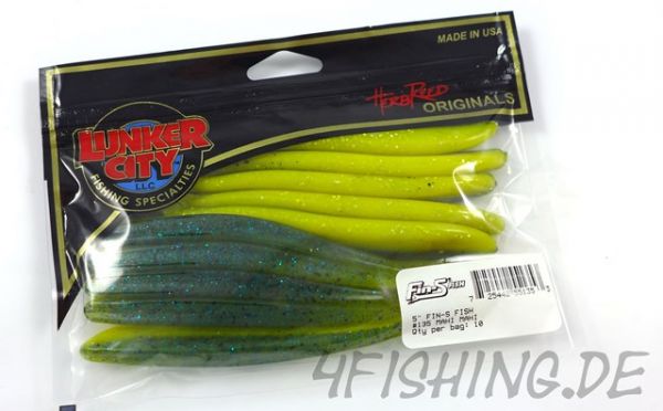 Lunker City Fin-S Fish in 5" MAHI MAHI