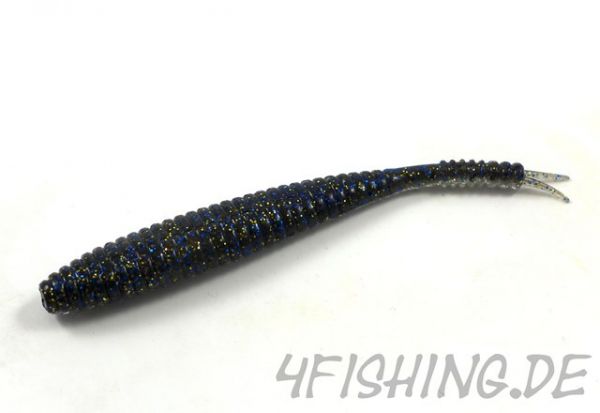 Lucky John Pro Series "S-Shad" 5,2" (13,2 cm) in FLASH MINNOW