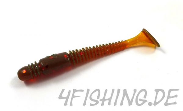 Lucky John Pro Series TIOGA in 2" (5,1 cm) in NAGOYA SHRIMP - der Barsch- & Forellenkiller!!!