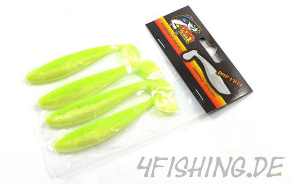 Monarch Dok "Pike Shad" in 11 cm (4 Stück) der Hechtkiller