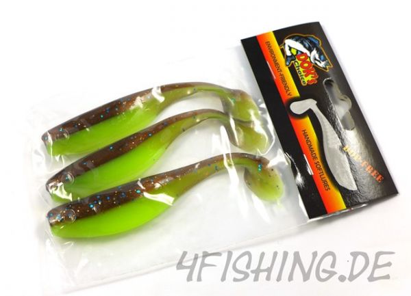 Monarch Dok "Trigger" in 12 cm - Topgummishad ohne giftige Weichmacher!!!