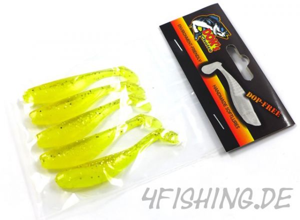 Monarch Dok "Trigger" in 8 cm - Topgummishad ohne giftige Weichmacher!!!