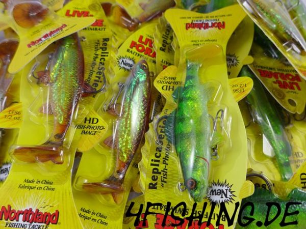 Northland "Live-Forage Swimbait" 4" GOLDEN SHINER