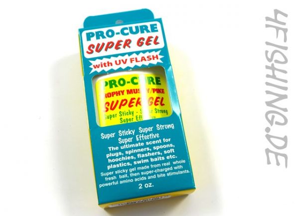 PRO-CURE BAIT SCENTS UV-SUPER GEL "TROPHY MUSKY / PIKE"