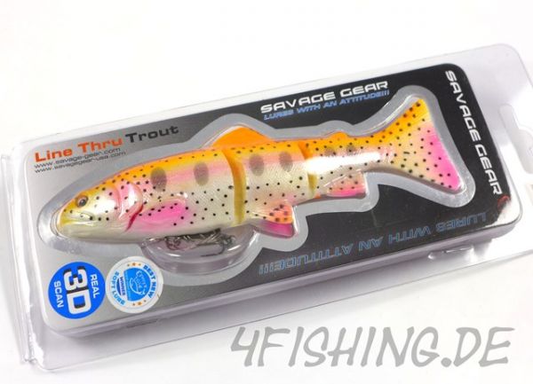 Savage Gear 3D Line Thru Trout in 15 cm (moderate sink)