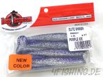 Bass Assassin ELITE SHINER in 4" Farbe PURPLE ICE