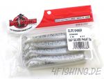 Bass Assassin ELITE SHINER in 4" Farbe S & P SILVER PHANTOM